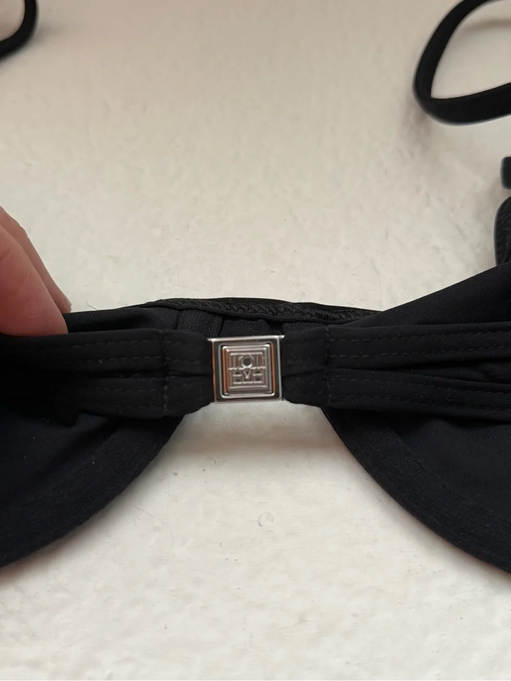 Toteme Black Underwire Bikini Top